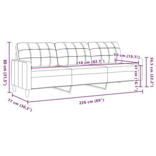 4-dijelni set sofa s tabureom tamnosivi od tkanine - Tamno siva S osloncem za noge Cijena