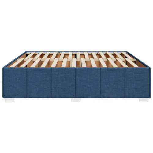 Okvir za krevet bez madraca plavi 200x200 cm od tkanine - Plava 200 x 200 cm Cijena