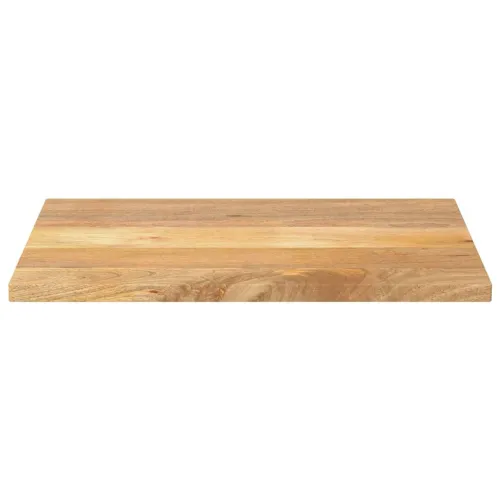 Stolna ploča 80x60x2,5 cm pravokutna od masivnog drva manga - Drvo manga (prirodno) 80 x 60 cm 1 25 mm Cijena