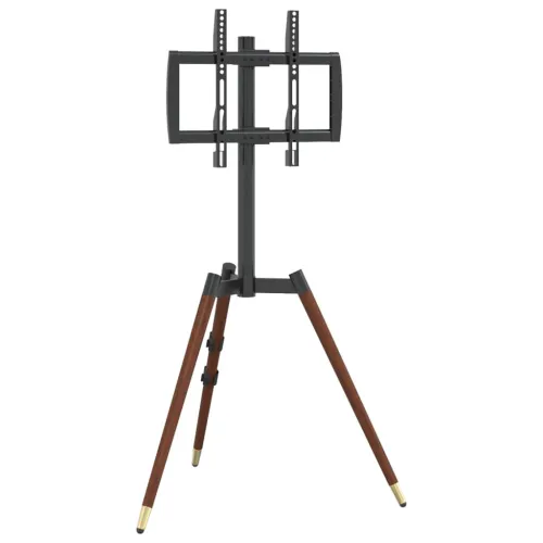 TV tronožac za zaslon od 37-65 inča max. VESA 400x400 mm 40 kg - Crna i tamna boja oraha u spreju 1 s 3 noge Crna i tamni orah s Cijena