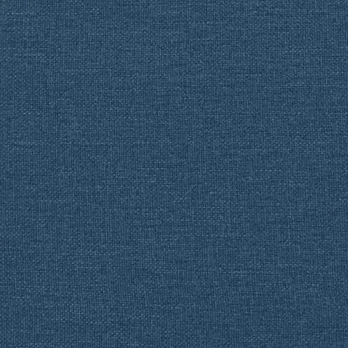 Boxspring - Krevet s oprugama i madracem plavi 140 x 190 cm od tkanine - Plava 140 x 190 cm Blok s kvadratima Plava Cijena