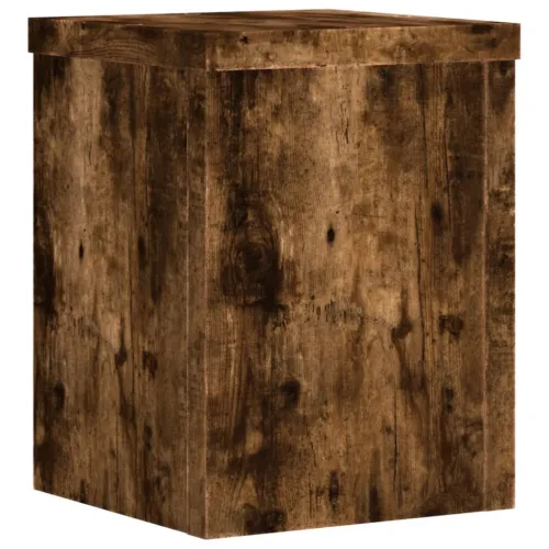 Stalci za biljke 2 kom boja hrasta 15 x 15 x 20 cm drveni - Dimljeni hrast 15 x 15 x 20 cm Cijena