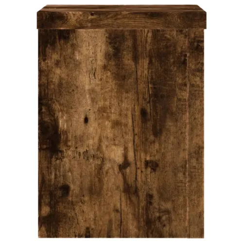 Stalci za biljke 2 kom boja hrasta 15 x 15 x 20 cm drveni - Dimljeni hrast 15 x 15 x 20 cm Cijena