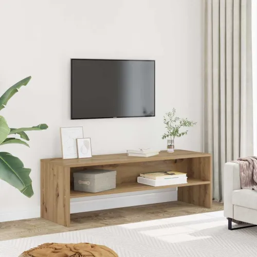 TV ormarić boja artisian hrast 120x40x40 cm konstruirano drvo - Artisian oak Cijena