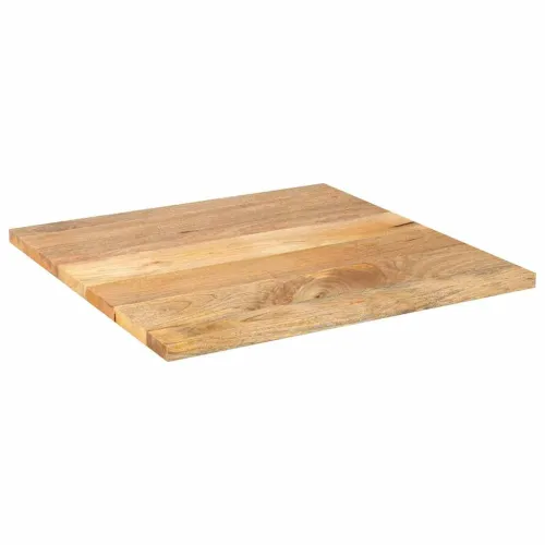 Stolna ploča 70x70x2,5 cm četvrtasta od masivnog drva manga - Drvo manga (prirodno) 70 x 70 cm 1 25 mm Cijena