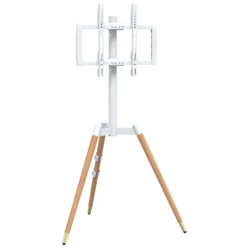 TV tronožac za zaslon od 37-65 inča max. VESA 400x400 mm 40 kg - Bijelo i prirodno svijetlo drvo 1 s 3 noge Bijela i prirodno sv Cijena