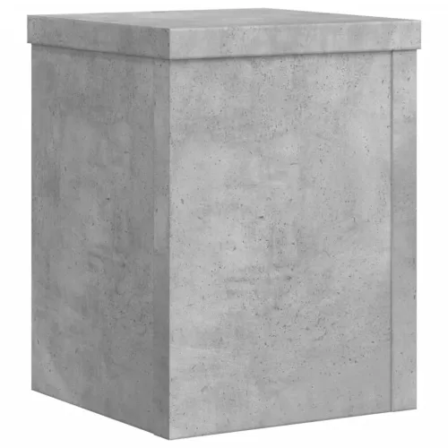 Stalci za biljke 2 kom siva boja betona 15 x 15 x 20 cm drveni - Betonska siva 15 x 15 x 20 cm Cijena