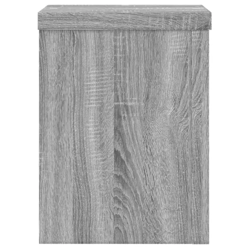 Stalci za biljke 2 kom boja hrasta 15x15x20cm konstruirano drvo - Siva Sonoma 15 x 15 x 20 cm Cijena
