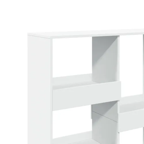 Paravan - Sobna pregrada bijela 100x33x115 cm konstruirano drvo - Bijela 1 115 cm Cijena