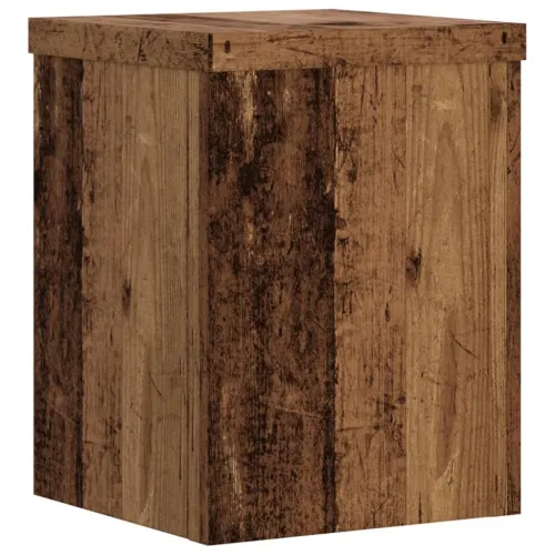 Stalci za biljke 2 kom 15x15x20 cm konstruirano drvo - Staro drvo 15 x 15 x 20 cm Cijena