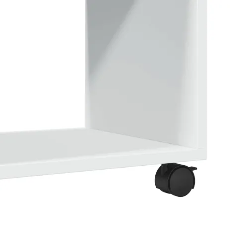 Pomični ormarić bijeli 72 x 33 x 42,5 cm konstruirano drvo - Bijela 1 72 cm Cijena