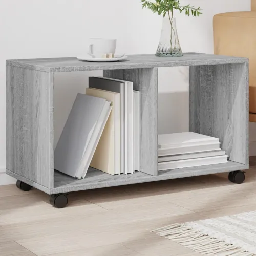 Pomični ormarić boja hrasta 72x33x42,5 cm konstruirano drvo - Sivi hrast sonoma 1 72 cm Cijena