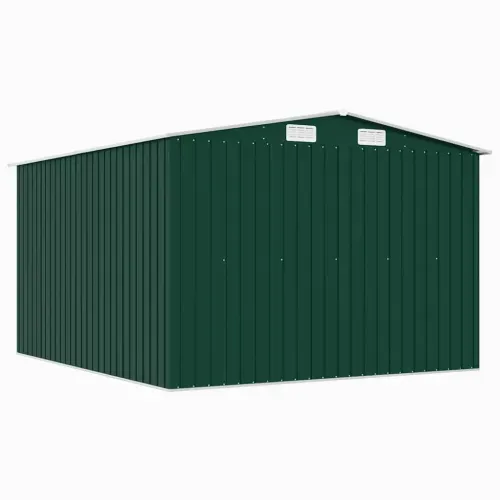 Vrtna kućica - Vrtno spremište 257 x 298 x 178 cm metalno zeleno - Zelena 257 x 298 x 178 cm 1 Cijena