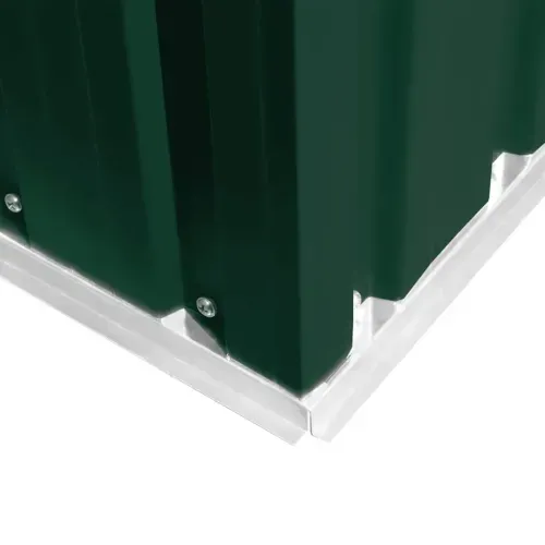 Vrtna kućica - Vrtno spremište 257 x 298 x 178 cm metalno zeleno - Zelena 257 x 298 x 178 cm 1 Cijena