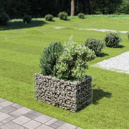 Gabionska sadilica od pocinčanog čelika 90 x 50 x 50 cm - 90 x 50 x 50 cm 1 90 x 50 x 50 cm Cijena