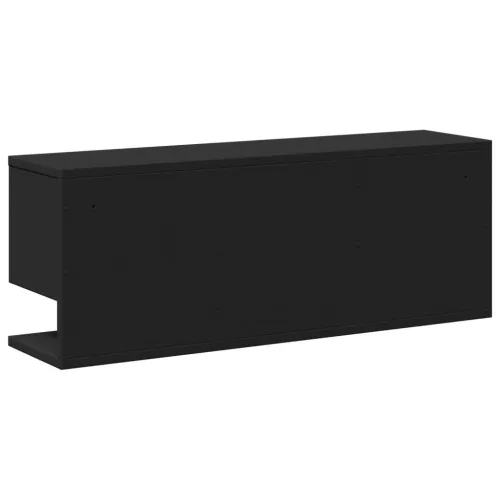 Zidni ormarić crni 80x20x30 cm od konstruiranog drva - Crna 80 x 20 x 30 cm 1 1 Cijena