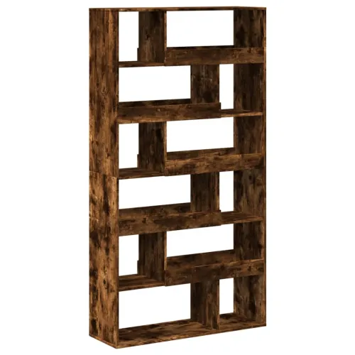 Regal za knjige boja hrasta 100x33x187,5 cm konstruirano drvo - Dimljeni hrast 187.5 cm Cijena