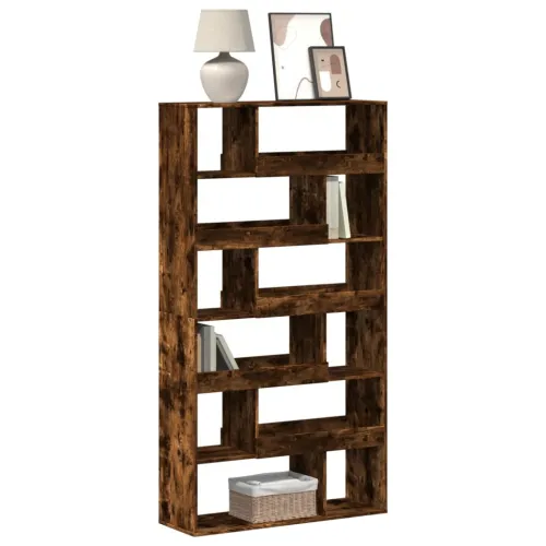Regal za knjige boja hrasta 100x33x187,5 cm konstruirano drvo - Dimljeni hrast 187.5 cm Cijena