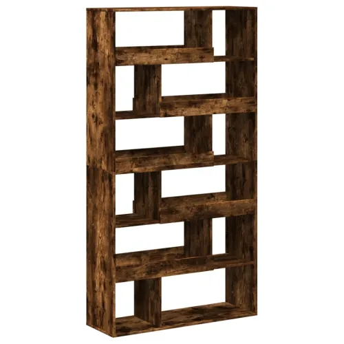 Regal za knjige boja hrasta 100x33x187,5 cm konstruirano drvo - Dimljeni hrast 187.5 cm Cijena