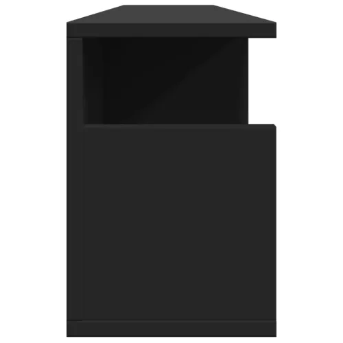 Zidni ormarić crni 100x20x30 cm od konstruiranog drva - Crna 100 x 20 x 30 cm 1 1 Cijena
