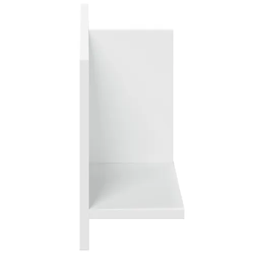 Zidni ormarić bijeli 70x16,5x30 cm od konstruiranog drva - Bijela 70 x 16.5 x 30 cm 1 1 Cijena