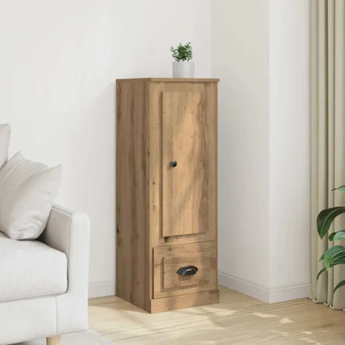 Visoka komoda boja hrasta 36x35,5x103,5 cm konstruiranog drva - artisian oak 1 Artisian oak Cijena