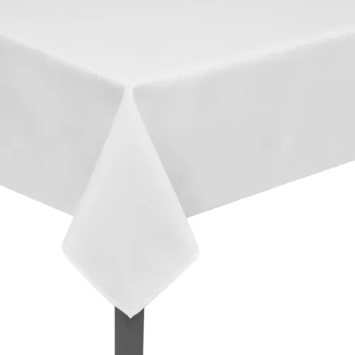 5 Stolnjaka Bijela boja 250 x 130 cm - Bijela 250 x 130 cm 5 Cijena