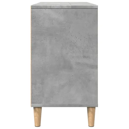 Kupaonski ormarić boja betona 80x33x60 cm od konstruiranog drva - Beton siva Cijena
