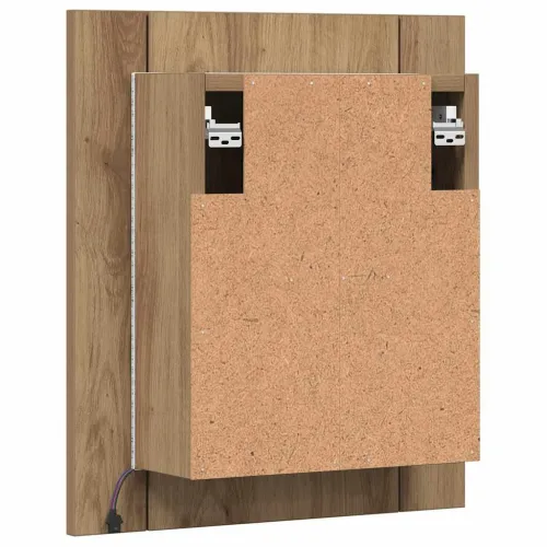 LED kupaonski ormarić s ogledalom boja hrasta 40x12x45cm drveni - Hrast artisan Cijena