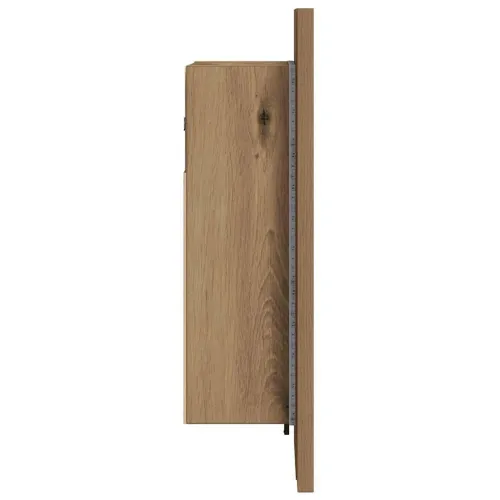 LED kupaonski ormarić s ogledalom boja hrasta 40x12x45cm drveni - Hrast artisan Cijena