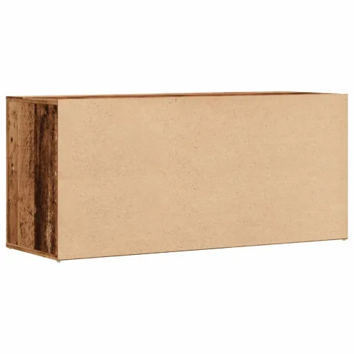 Klupa za cipele boja staro drvo 100x35x45 cm konstruirano drvo - Staro drvo Cijena