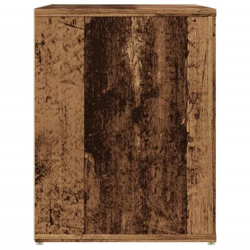 Klupa za cipele boja staro drvo 100x35x45 cm konstruirano drvo - Staro drvo Cijena