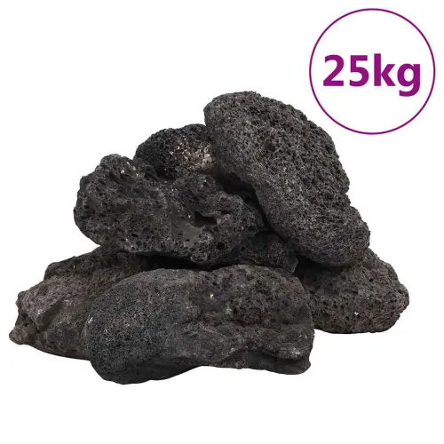 Vulkansko kamenje 25 kg crno 10-30 cm - Crna 10-30 cm (25 kg) Crna 10-30 cm (25 kg) Cijena