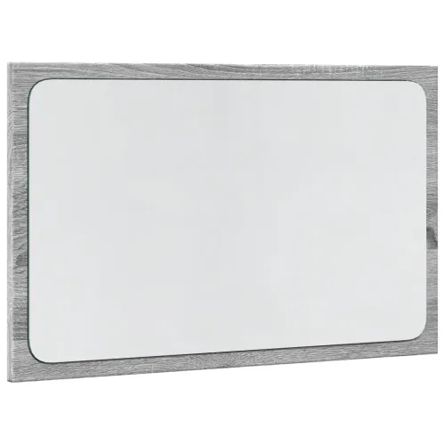 LED kupaonsko ogledalo boja sivog hrasta 60x8,5x38 cm drveno - Sivi hrast sonoma Cijena