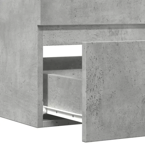 Ormarić za Lavabo - Umivaonik boja betona 90x38,5x45cm konstruirano drvo - Beton siva 90 x 38.5 x 45 cm Cijena
