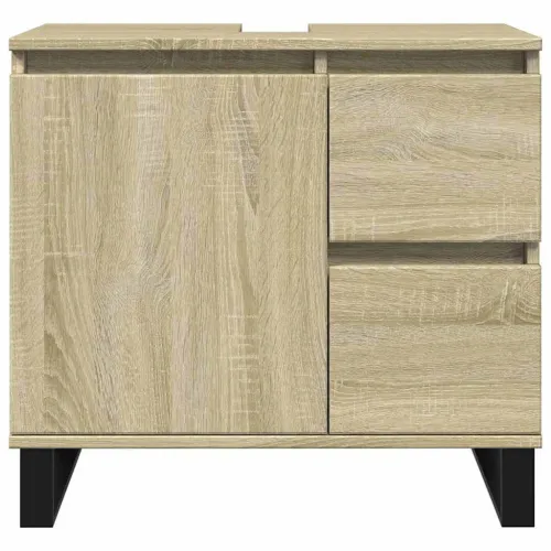 Kupaonski ormarić boja hrasta 65x33x60 cm konstruirano drvo - Sonoma hrast Cijena