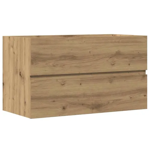 Kupaonski viseći ormarić boja hrasta 80 x 38,5 x 45 cm drveni - artisian oak 80 x 38.5 x 45 cm 1 1 Cijena