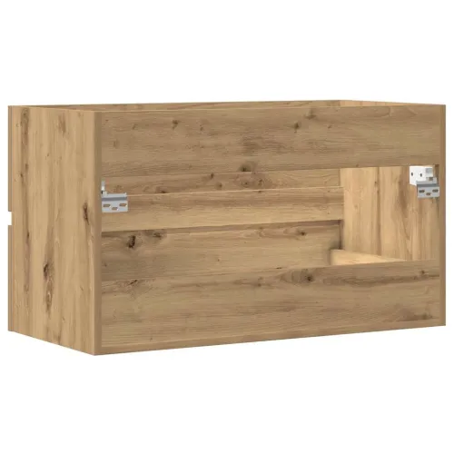 Kupaonski viseći ormarić boja hrasta 80 x 38,5 x 45 cm drveni - artisian oak 80 x 38.5 x 45 cm 1 1 Cijena