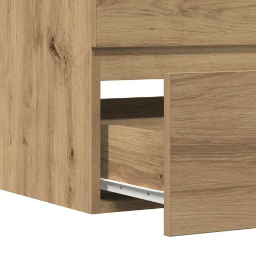 Kupaonski viseći ormarić boja hrasta 80 x 38,5 x 45 cm drveni - artisian oak 80 x 38.5 x 45 cm 1 1 Cijena