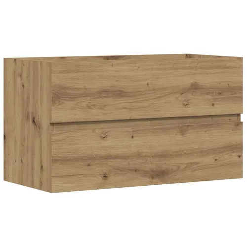 Ormarić za Lavabo - Umivaonik boja artisian hrast 90x38,5x45 cm drveni - Artisian oak 90 x 38.5 x 45 cm Cijena