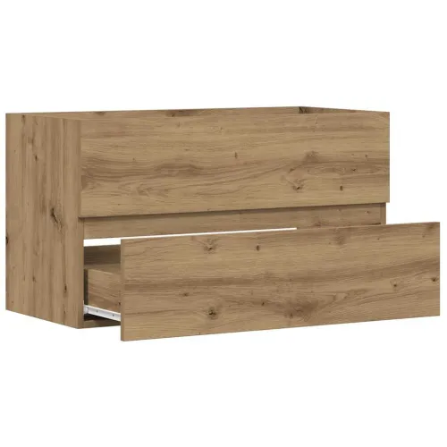 Ormarić za Lavabo - Umivaonik boja artisian hrast 90x38,5x45 cm drveni - Artisian oak 90 x 38.5 x 45 cm Cijena