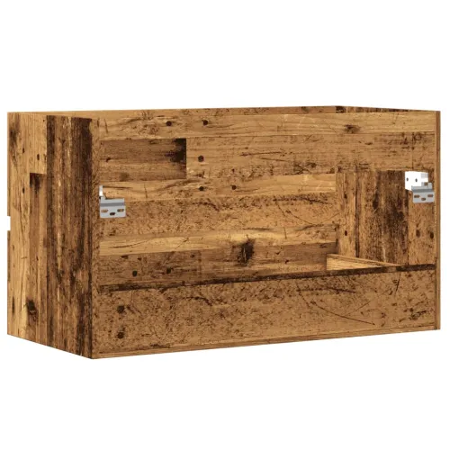 Ormarić za Lavabo - Umivaonik boja drva 90x38,5x45 cm konstruirano drvo - Staro drvo 90 x 38.5 x 45 cm Cijena