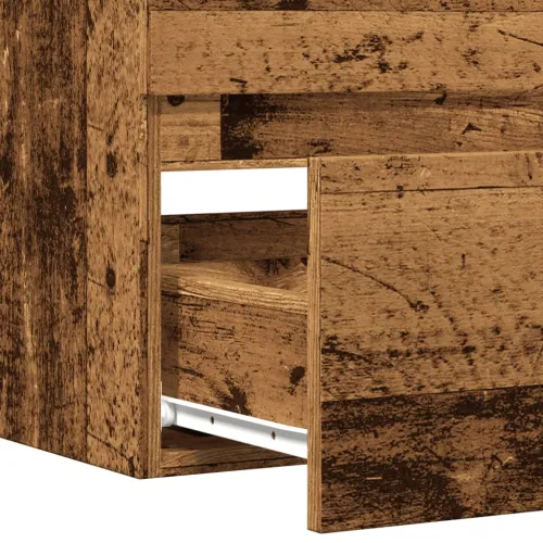 Ormarić za Lavabo - Umivaonik boja drva 90x38,5x45 cm konstruirano drvo - Staro drvo 90 x 38.5 x 45 cm Cijena