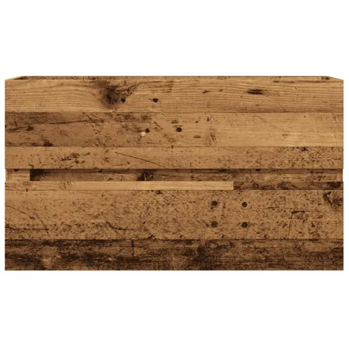 Ormarić za Lavabo - Umivaonik boja drva 90x38,5x45 cm konstruirano drvo - Staro drvo 90 x 38.5 x 45 cm Cijena
