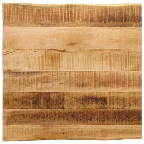 Stolna ploča sa živim rubom 40 x 40 x 3,8 cm masivno drvo manga - Grubo drvo manga (prirodno) 40 x 40 cm 38 mm Cijena