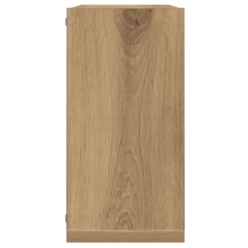 Kockaste zidne police 2 kom boja hrasta 30x15x30 cm drvene - Hrast artisan 30 x 15 x 30 cm 2 Cijena