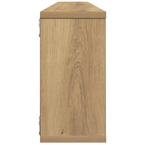 Kockaste zidne police 4 kom boja hrasta 100x15x30 cm drvene - Hrast artisan 100 x 15 x 30 cm 4 Cijena