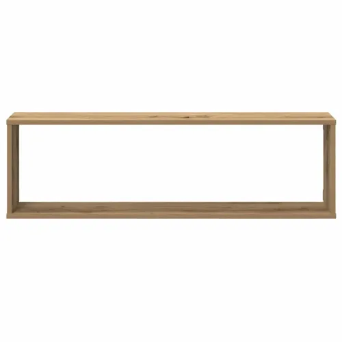 Kockaste zidne police 4 kom boja hrasta 100x15x30 cm drvene - Hrast artisan 100 x 15 x 30 cm 4 Cijena