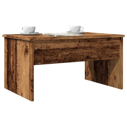Stolić za kavu boja staro drvo 80x50,5x41,5cm konstruirano drvo - Staro drvo 80 x 50 x 41.5 cm 1 Staro drvo Cijena