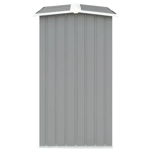 Spremište za drva - Vrtna ostava za drva od pocinčanog čelika 330x92x153 cm siva - Siva Cijena